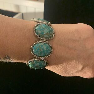 Vintage Claudia Agudelo Turquoise bracelet.